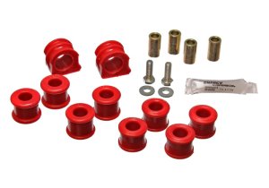 Volkswagen Golf Sway Bar Bushings - Front - Energy Suspension - 23mm, Performance Polyurethane - Red - `99-`06